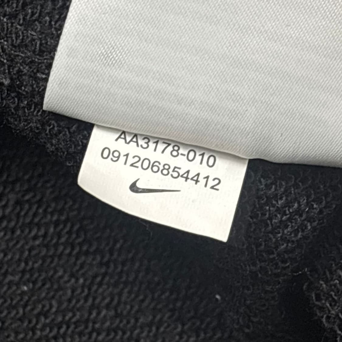 NIKE 파크 스우시 스웻셔츠 블랙 M 상품이미지7