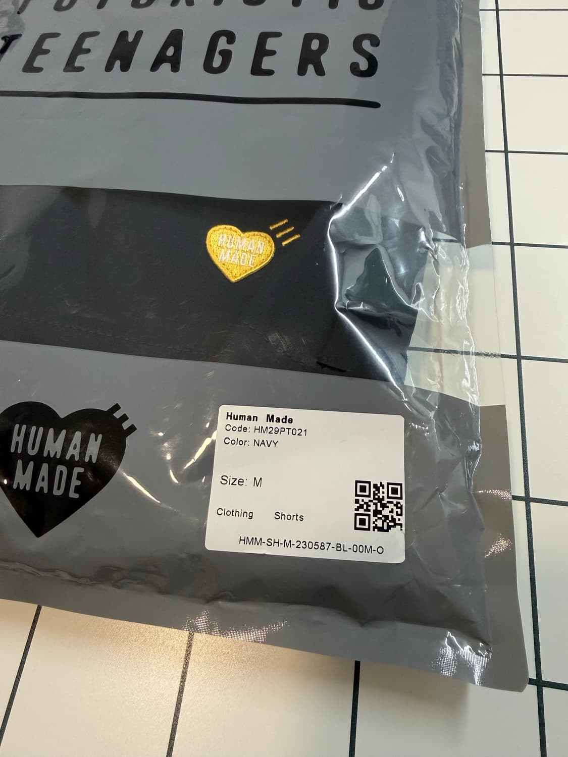 HUMAN MADE 비치 쇼츠 (HM29PT021 NAVY) M 사이즈 상품이미지9