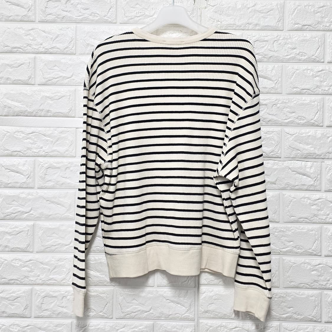 택포_ 틸아이다이 TILL I DIE 스트라이프 헨리넥 FREE 상품이미지4