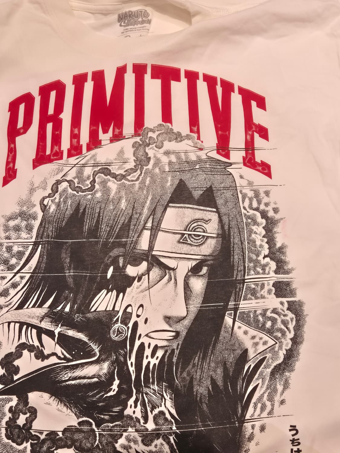 [Primitive x Naruto] 콜라보레이션 우치하 이타치 티셔츠 상품이미지3
