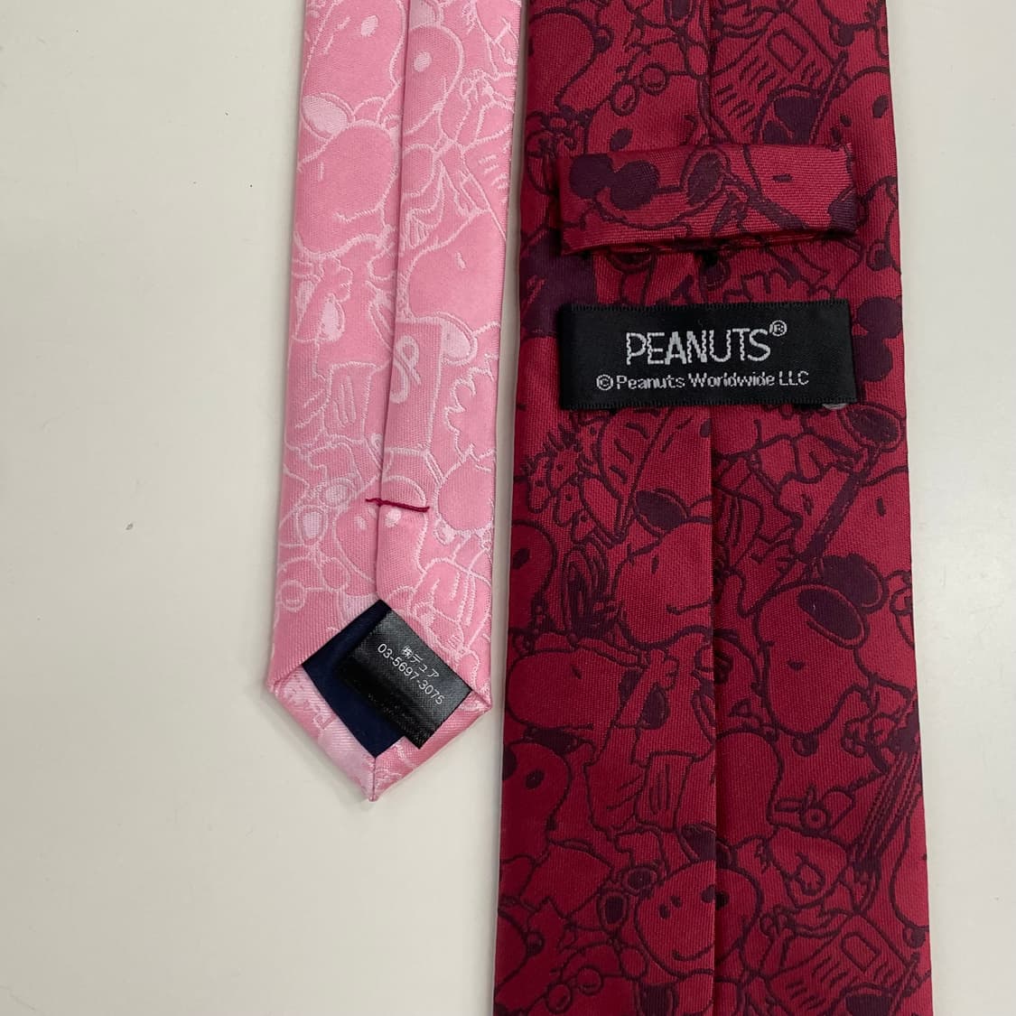 스누피 캐릭터 넥타이 7.8cm 상품이미지6