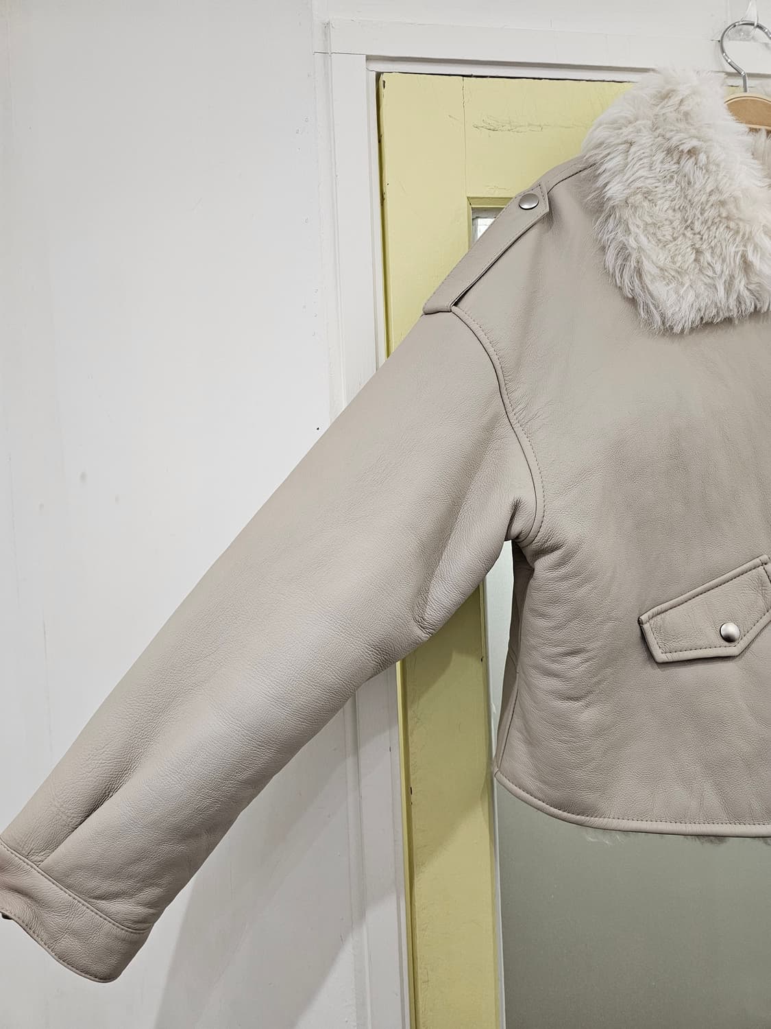 Sheepskin&Fur 라이더 자켓 상품이미지3