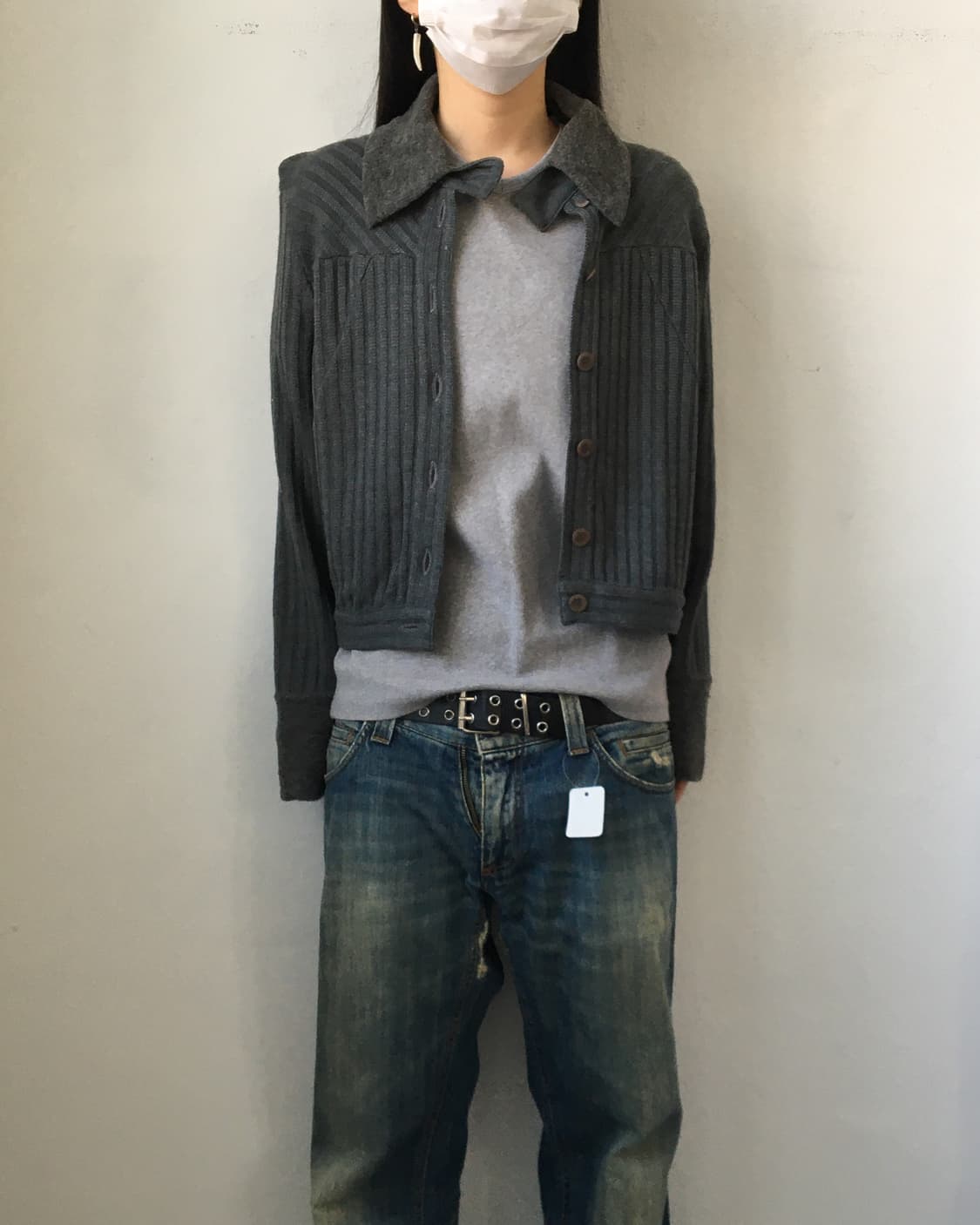 Ribbed knit cardigan 상품이미지6