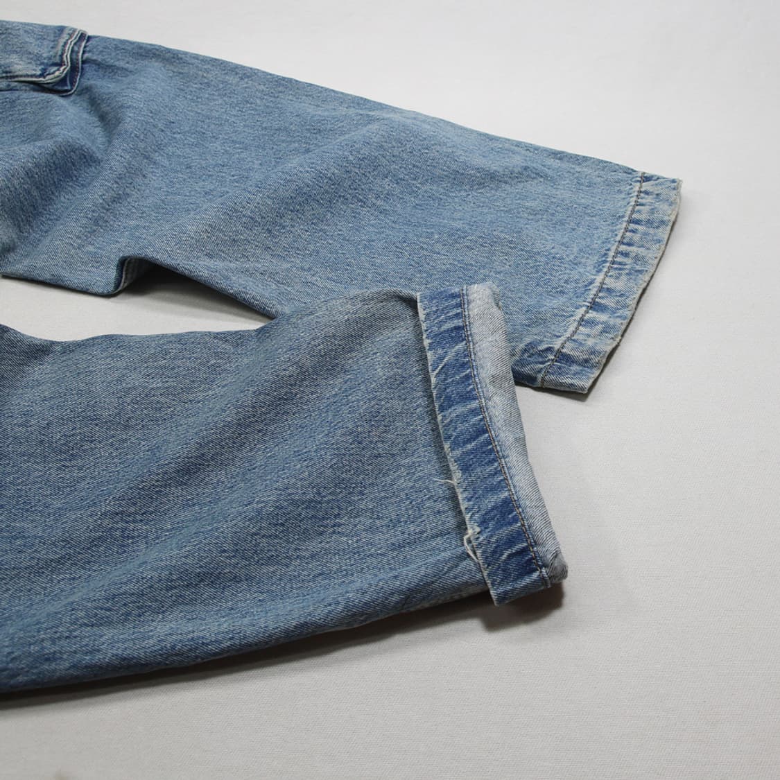 (착용컷) ZARA 데님 카고 팬츠 (남성용 34) 상품이미지9