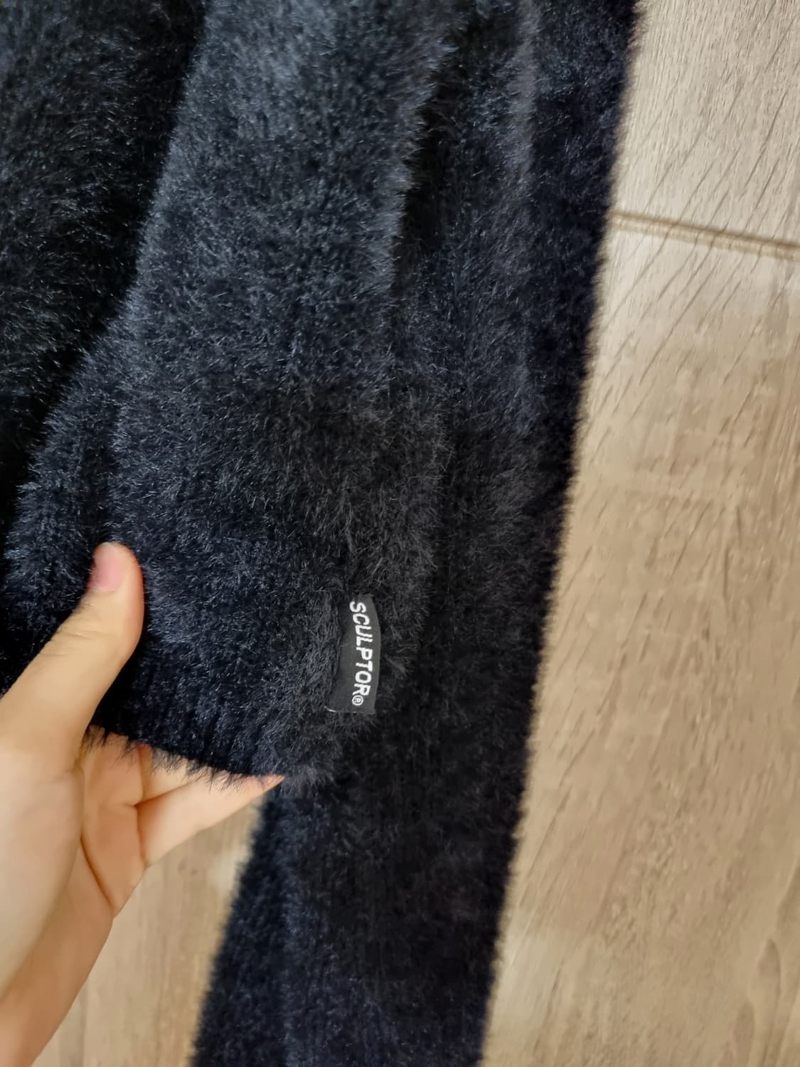 스컬프터 퍼 가디건 상품이미지3