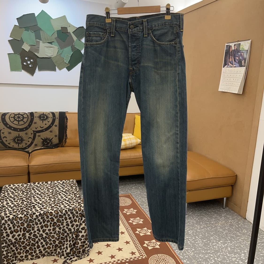 리바이스 501 올드스쿨 빈티지워싱 데님 청바지 30인치 C09214 상품이미지3