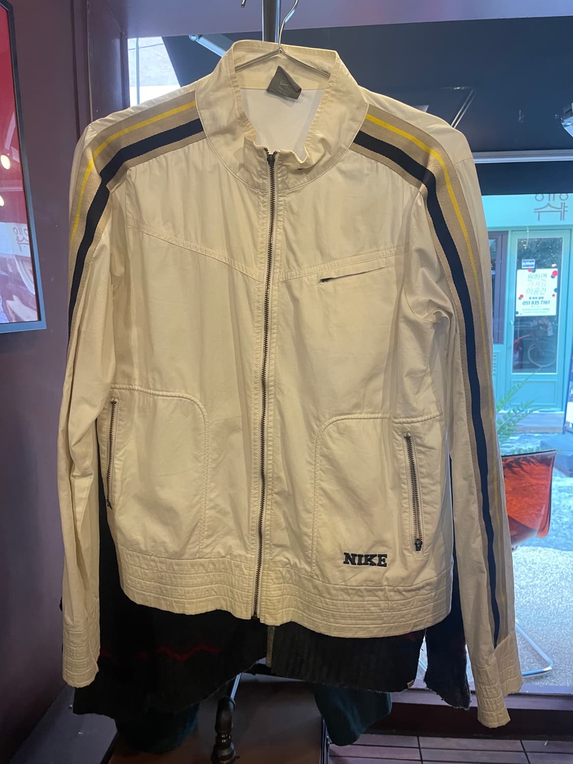 American NIKE WHITE  jacket  상품이미지1