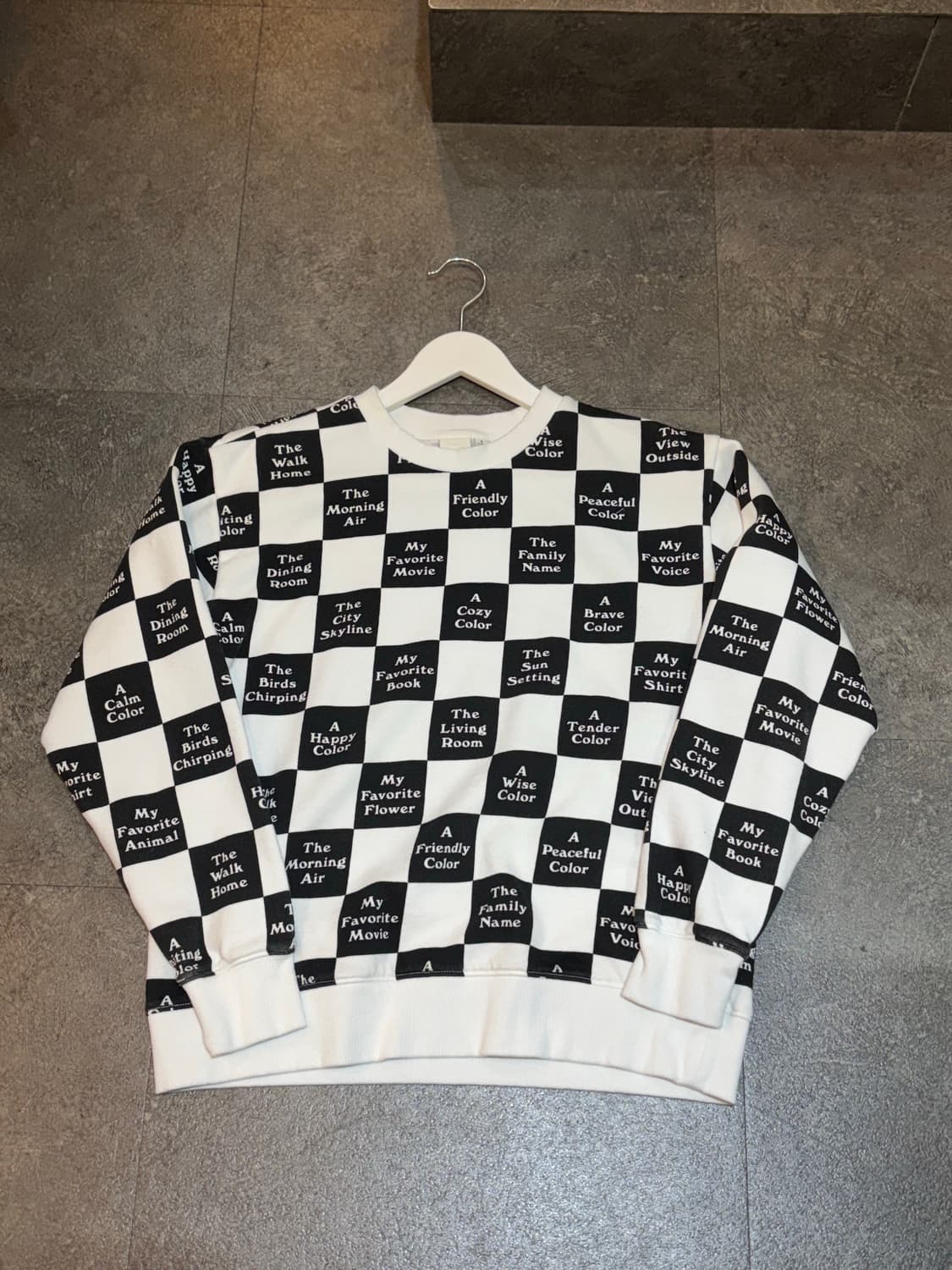 반스 맨투맨 S사이즈 상품이미지2