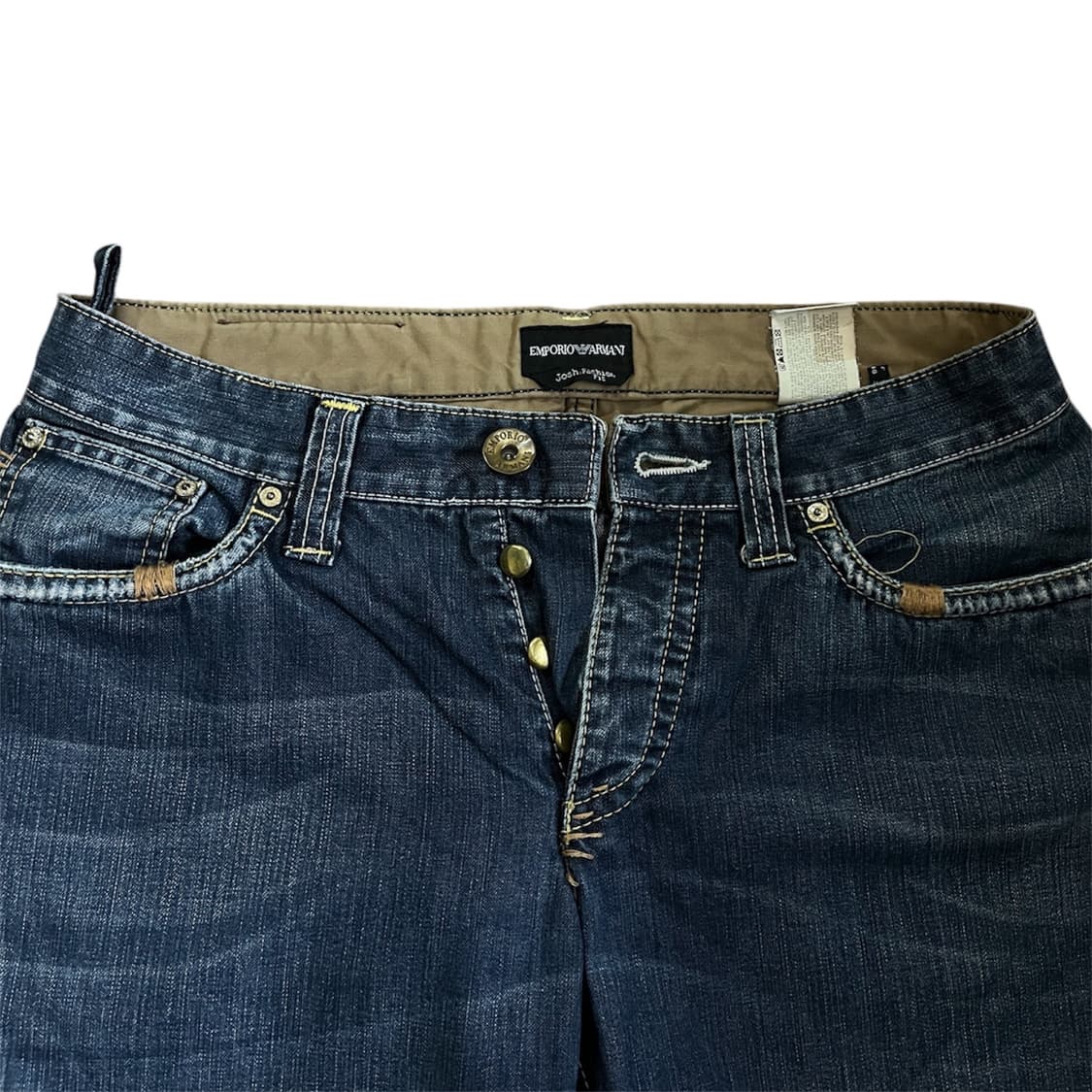 엠포리오 아르마니 롱 스트레이트 데님 팬츠 상품이미지3