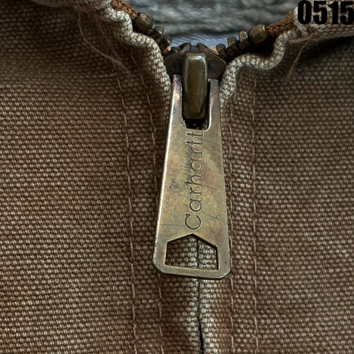 칼하트 J141 덕캔버스 디트로이트 양털 자켓 XL 0515 상품이미지4