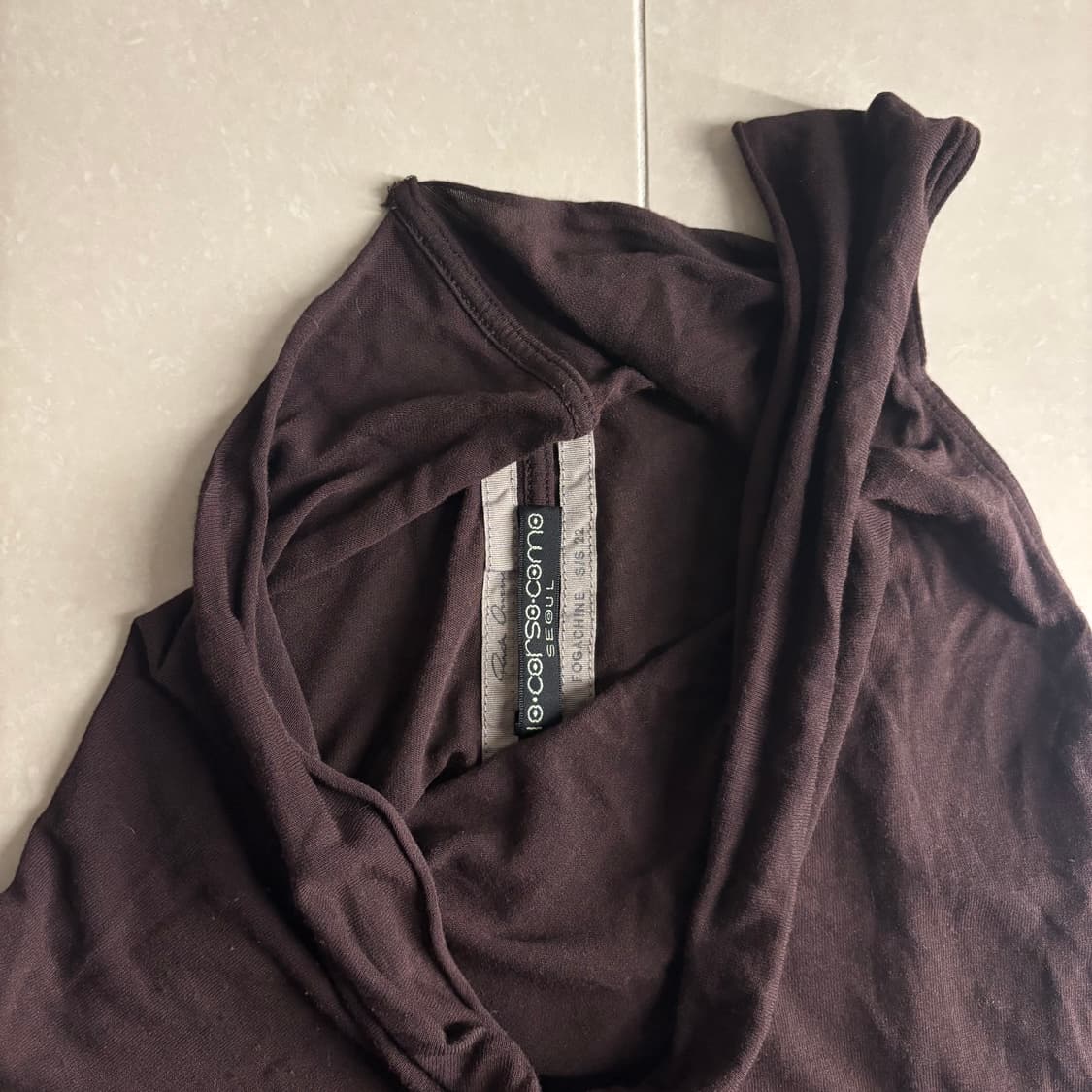Rick Owens 릭 오웬스 아테나 슬리브리스 Oxblood 상품이미지3