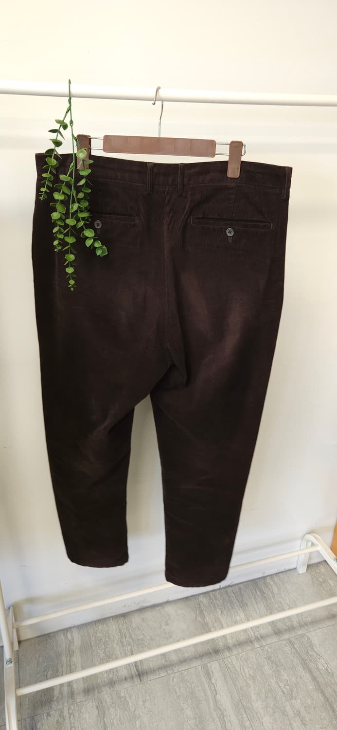 무신사스탠다드 브라운 코듀로이 면바지 36 상품이미지3