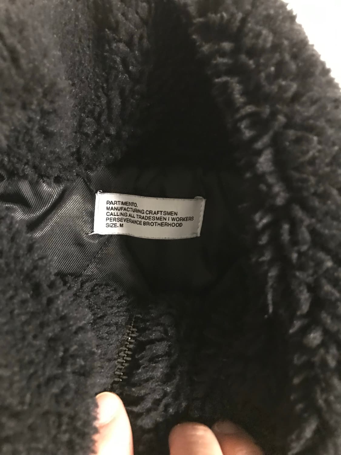 파르티멘토 빈티지 위시드 보아플리스 자켓 상품이미지7