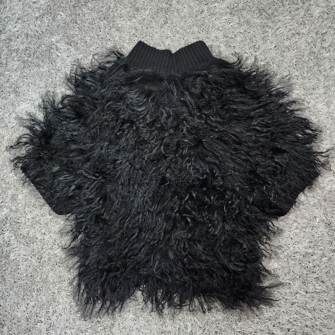 알마니 양털 롱 스웨터 40 상품이미지5