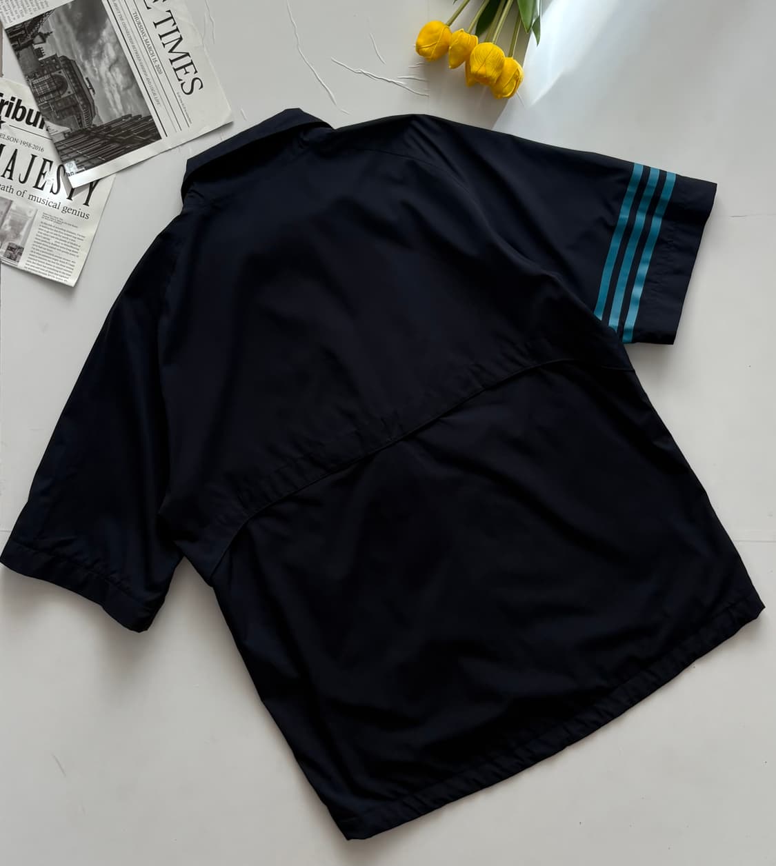 adidas 아디다스 일본판 Y2K 반팔 바람막이 상품이미지5