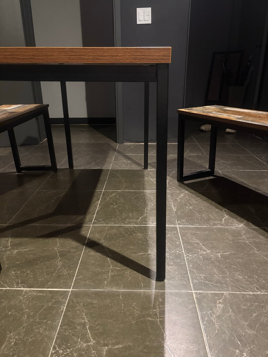 [중고] 테이블 + 2인용의자 2개 상품이미지6