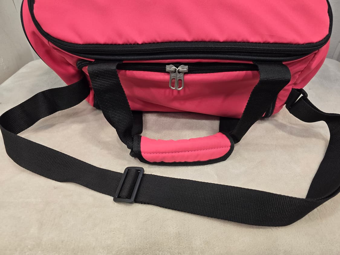 나이키 핑크 더플백 운동가방 여여행가방 크로스백 상품이미지5