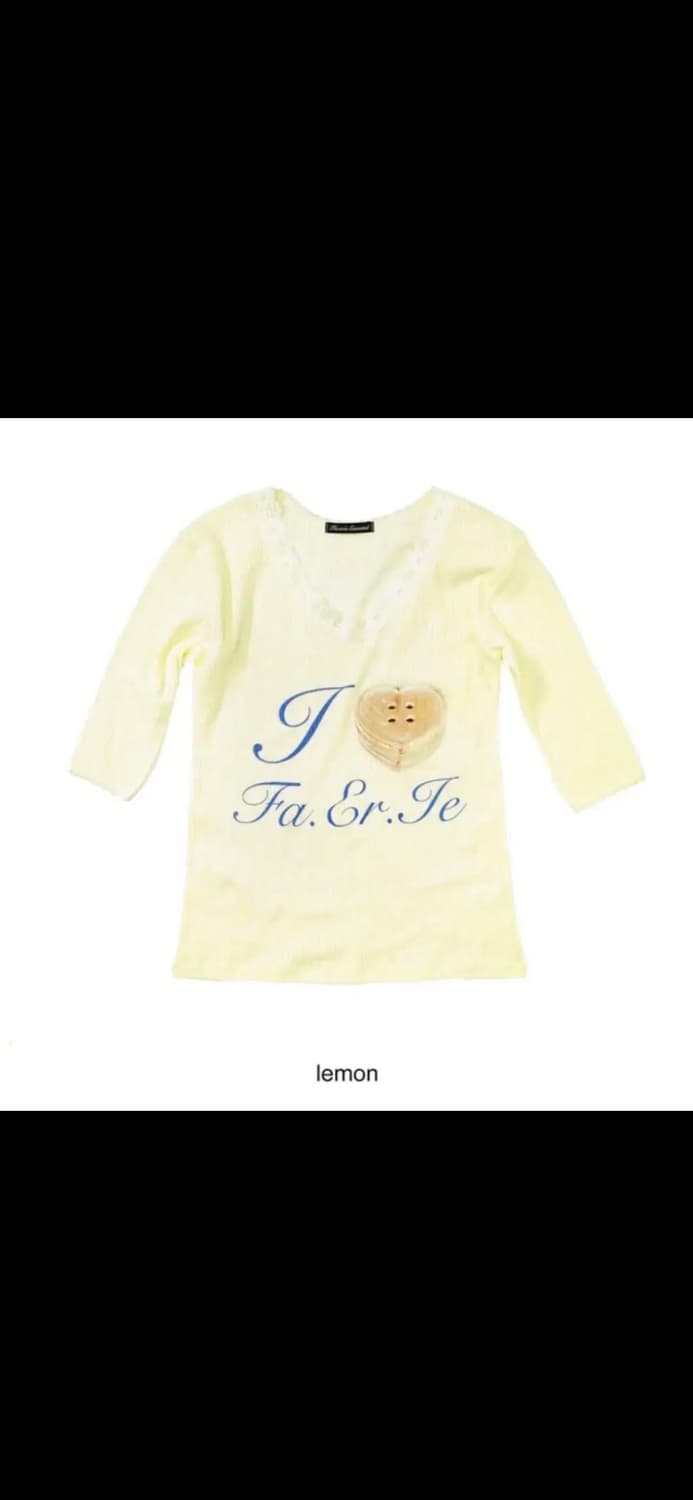 샵페어리 레이스티 레몬 상품이미지1