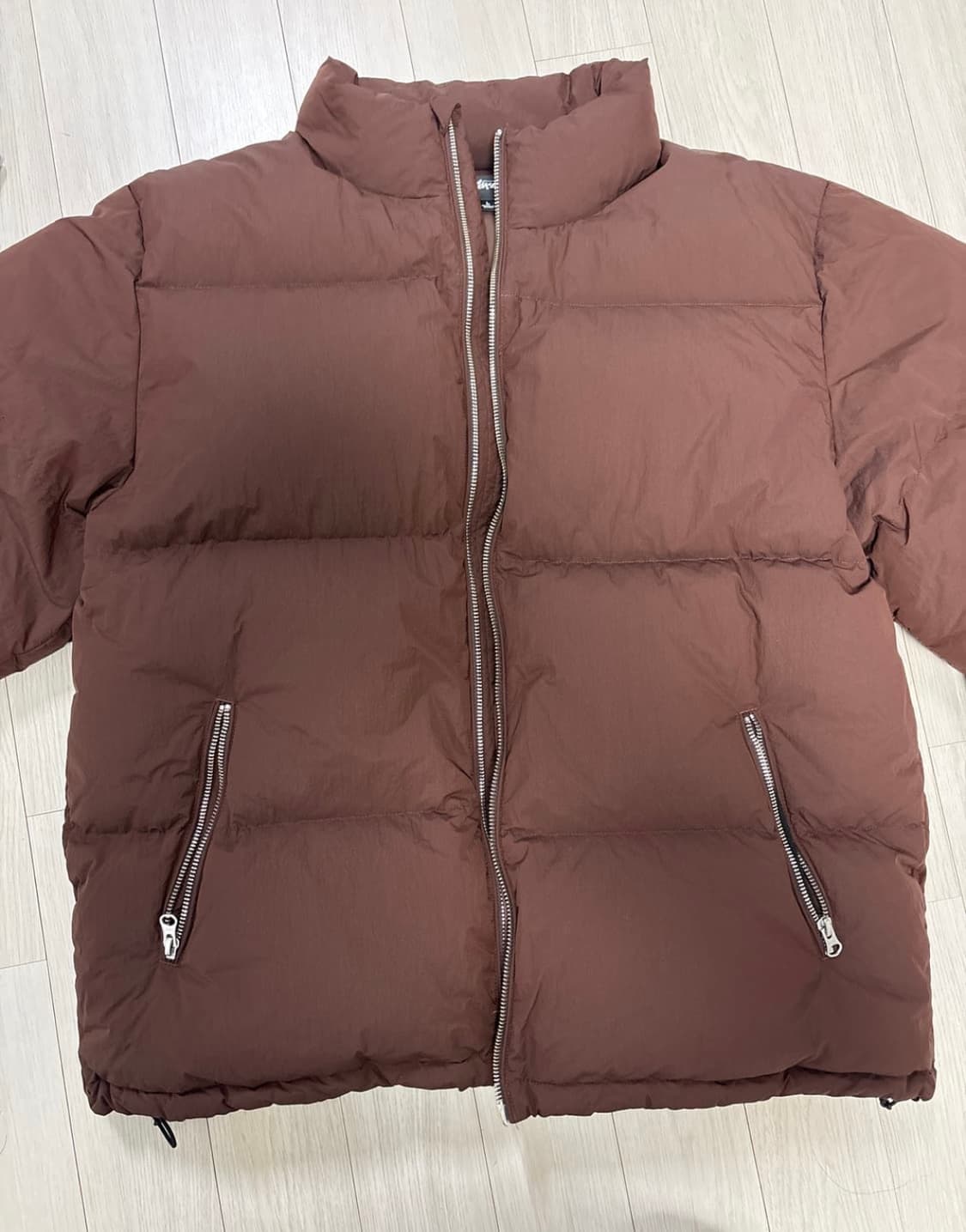 스투시 다운 퍼퍼 나일론 브라운 상품이미지2