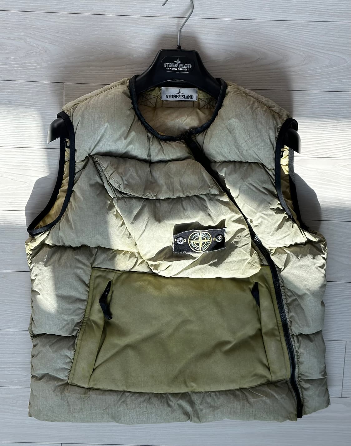 스톤아일랜드 텔라 프로스트 조끼 패딩 L(105) 상품이미지5