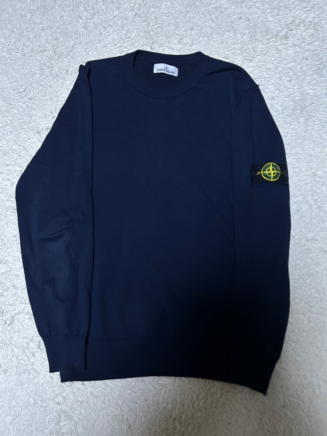 [신형, XL] 스톤아일랜드 다크네이비 울 니트 상품이미지1