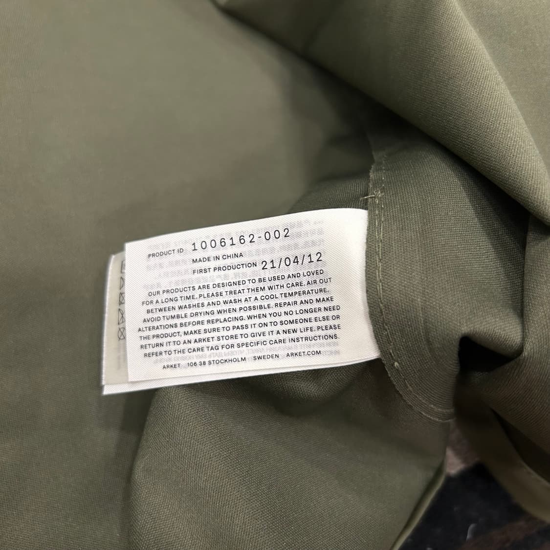 아르켓X트레통 레인코트 상품이미지5