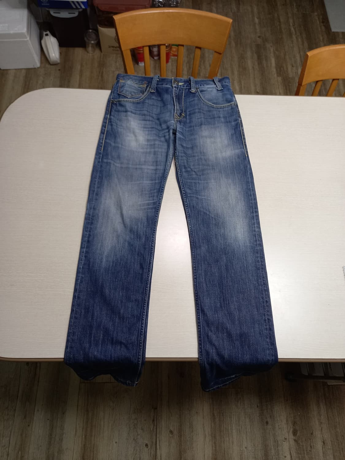 32 리바이스504 워싱 일자진 32-425 상품이미지1
