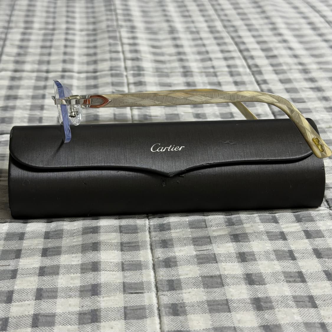 (OS) Cartier 까르띠에 빈티지 클래식 무테 안경 상품이미지5