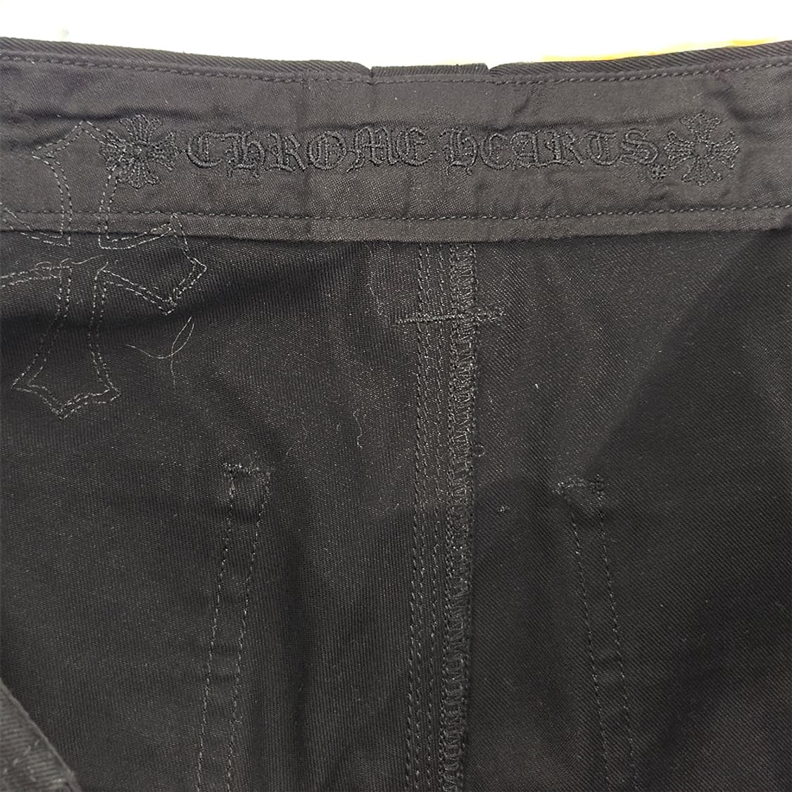 [32] 크롬하츠 레더패치 카펜터 진 블랙 B1024C245 /2250만 상품이미지7