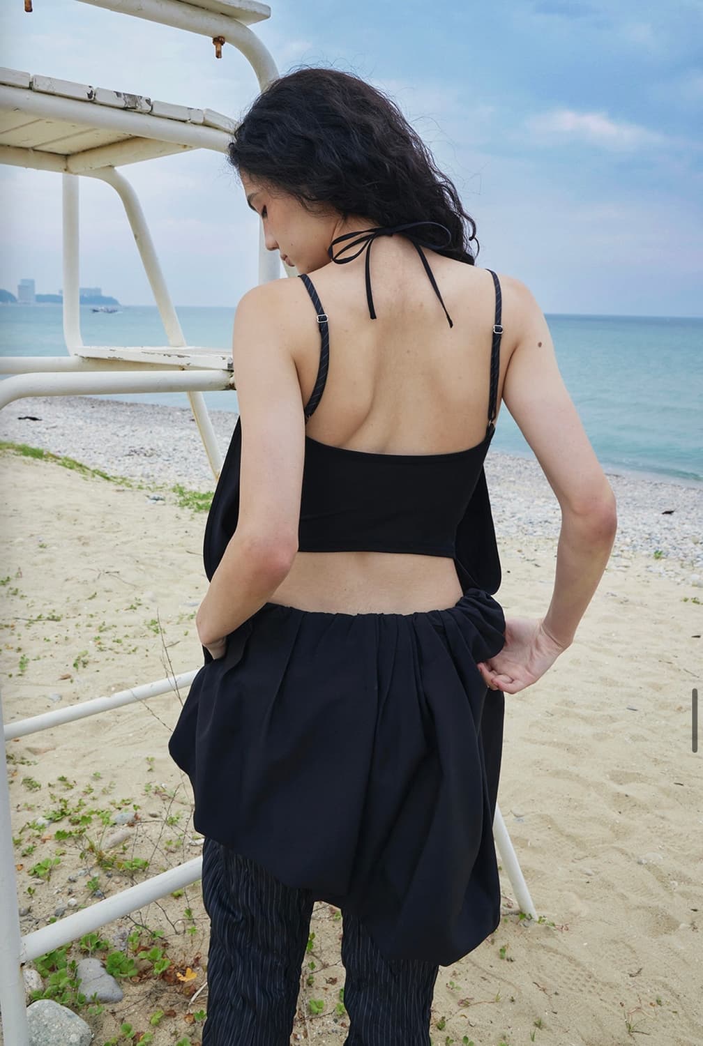김미더영 나시 레이어드 탑 25ss 새제품 상품이미지6