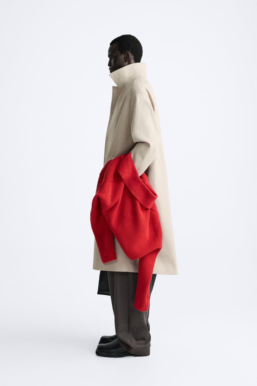 자라/ 오버사이즈 트렌치 코트/ XL 상품이미지2