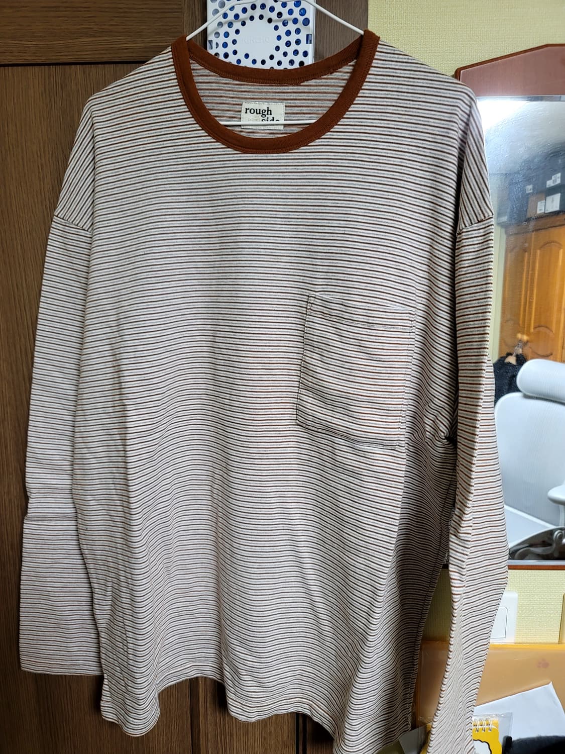 러프사이드 스트라이프 티셔츠 3사이즈 상품이미지2