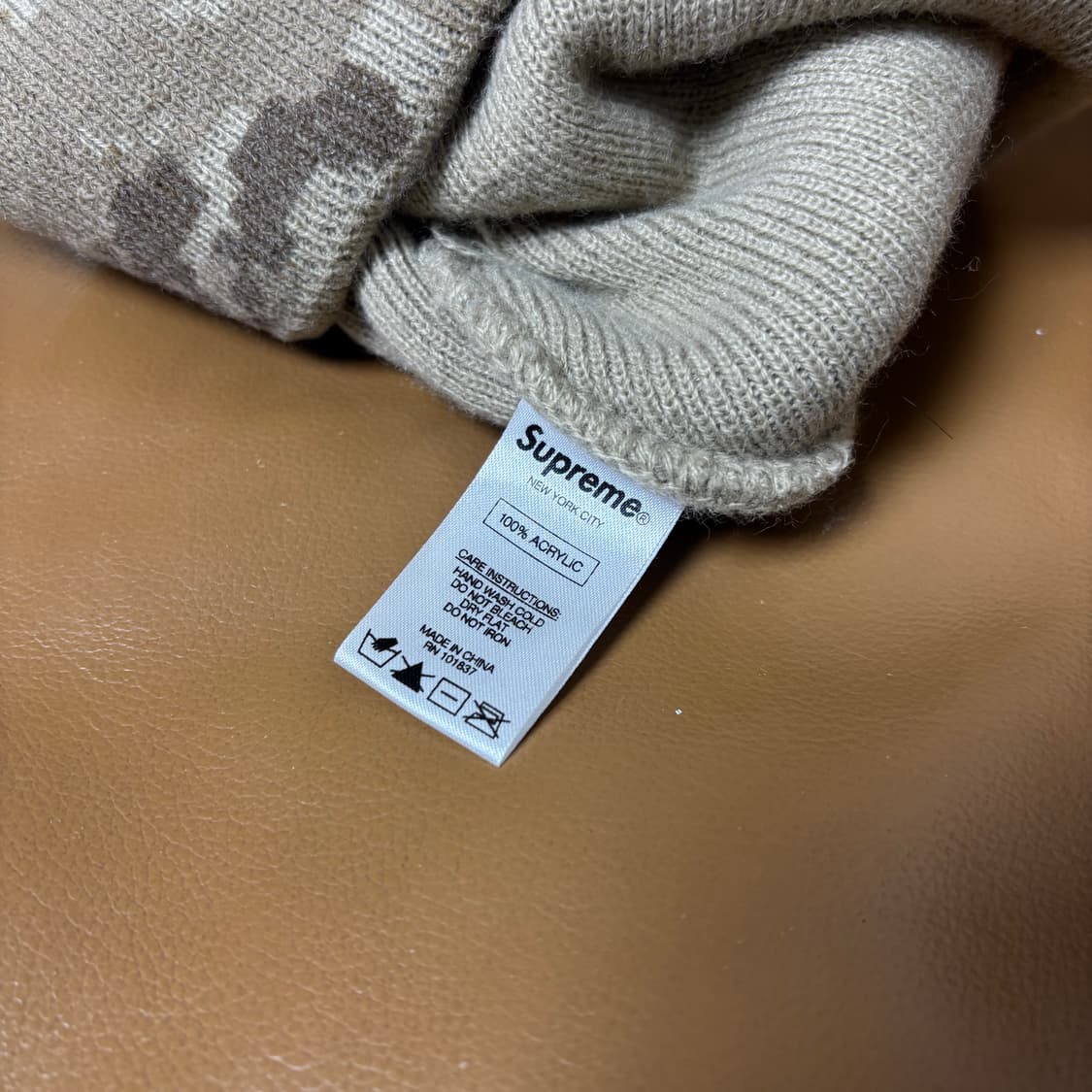 슈프림 비니 모자 디지털 카모 탄 상품이미지5