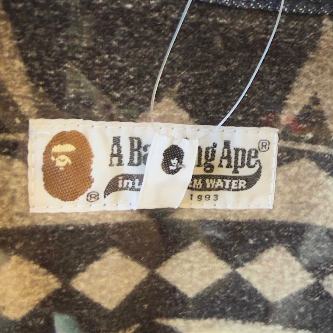 베이프 펠트 엔틱 안감 데님 자켓 상품이미지5