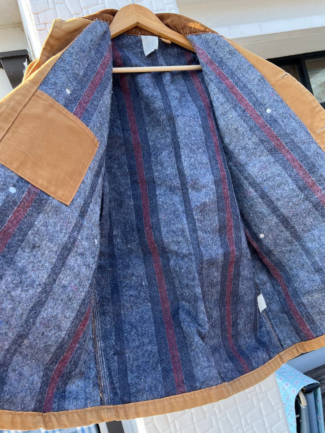 90s 오리지널 칼하트 100주년 미시건 초어자켓 상품이미지4