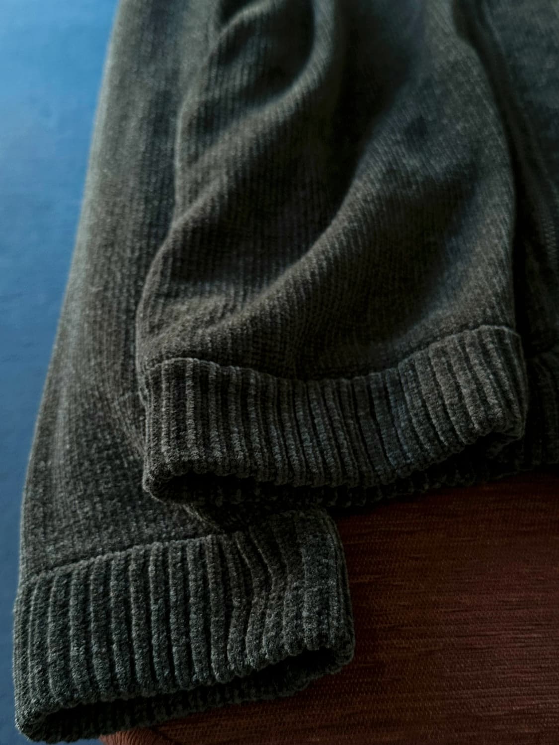 Middle gauge soft knit zip jacket 상품이미지6