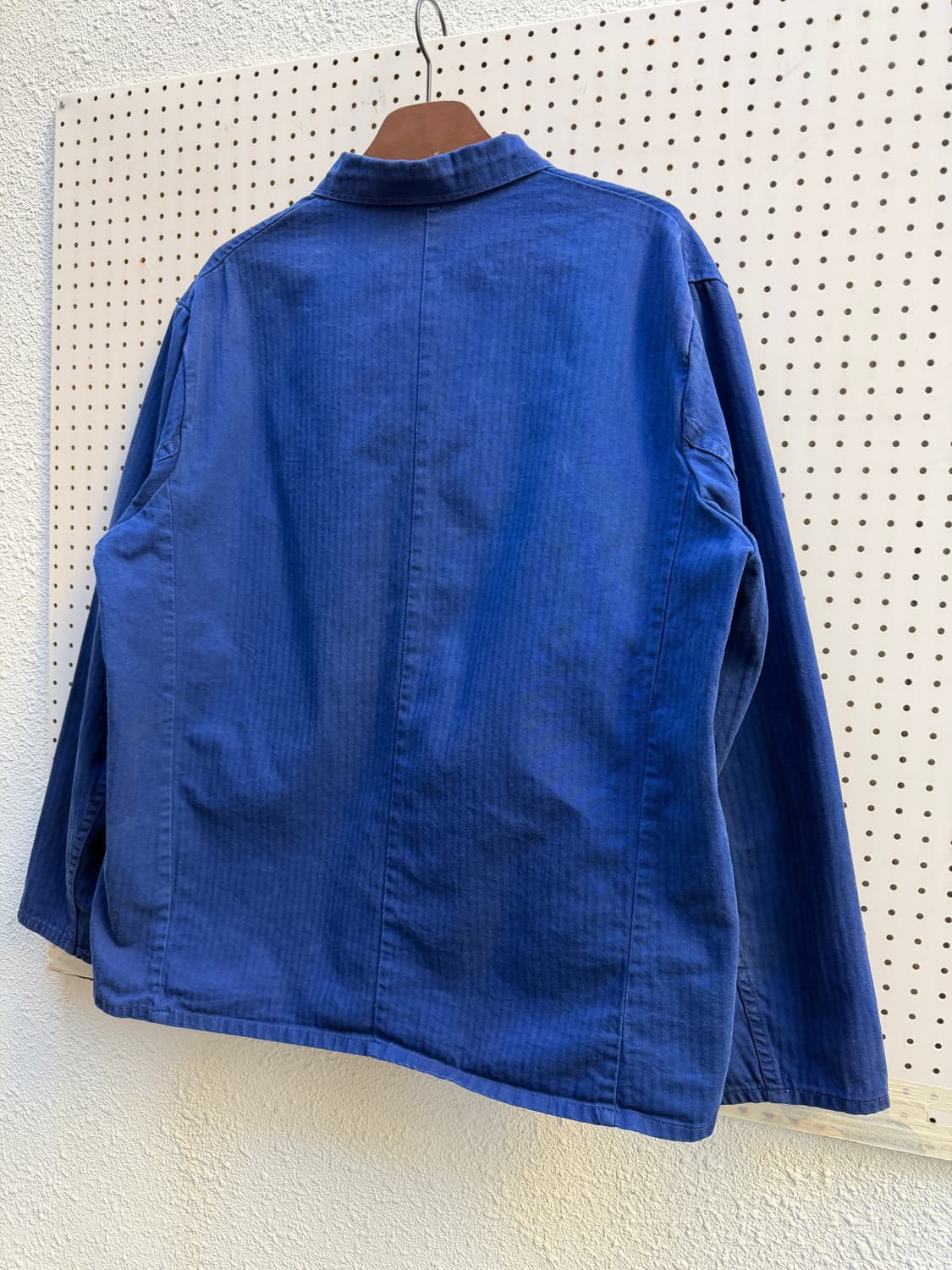 OLD VINTAGE DARK BLUE HBT 헤링본 프렌치워크자켓 상품이미지7