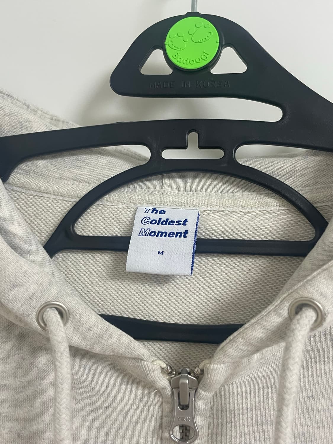 더콜디스트모먼트 노르딕 자수 후드집업 M 상품이미지4