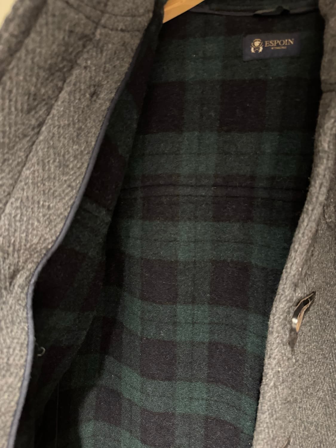 빈티지 헤링본 더플코트 상품이미지4