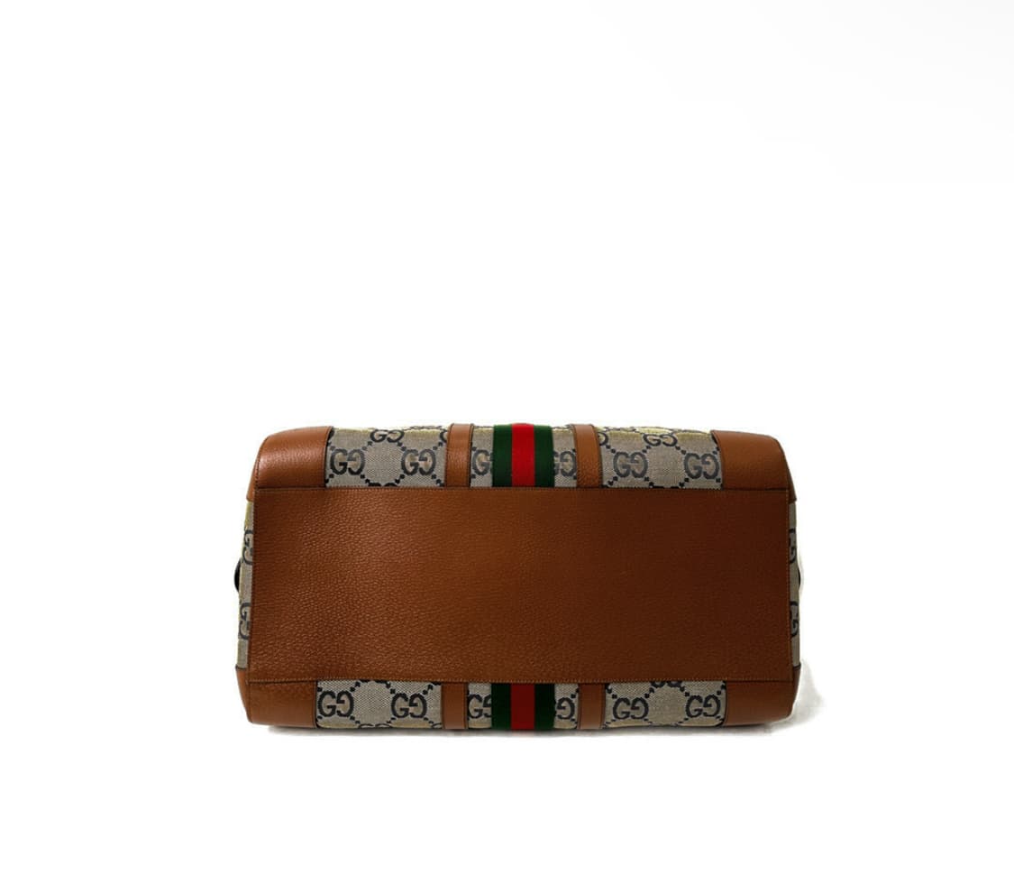Gucci 구찌 블랑앤꼴레뜨 맥시 GG 한정판 캔버스 토트백 보스턴백 상품이미지5