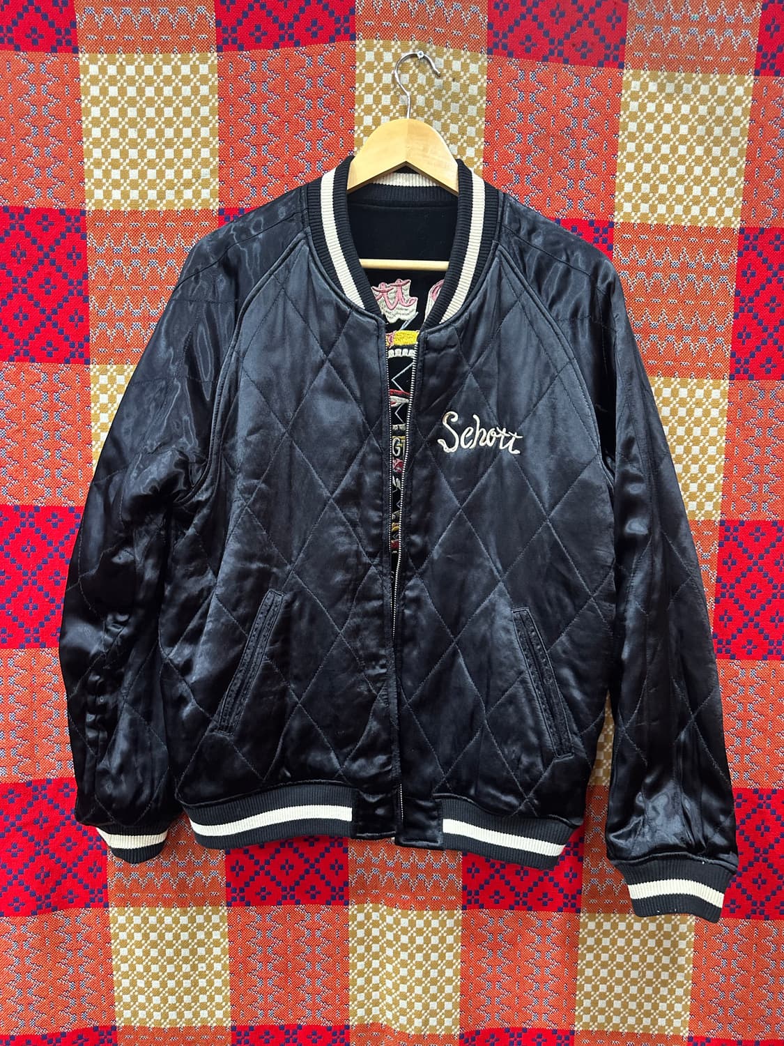 Schott 수베니아 리버시블재킷 스네이크 샷 xl 상품이미지4