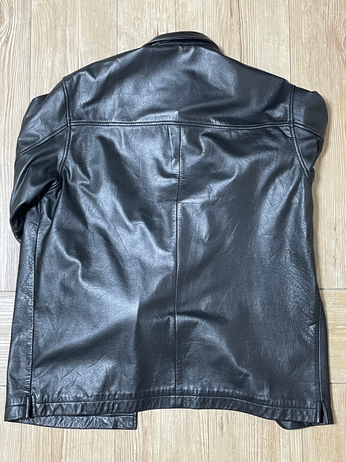 L) junko koshino leather carcoat 상품이미지2