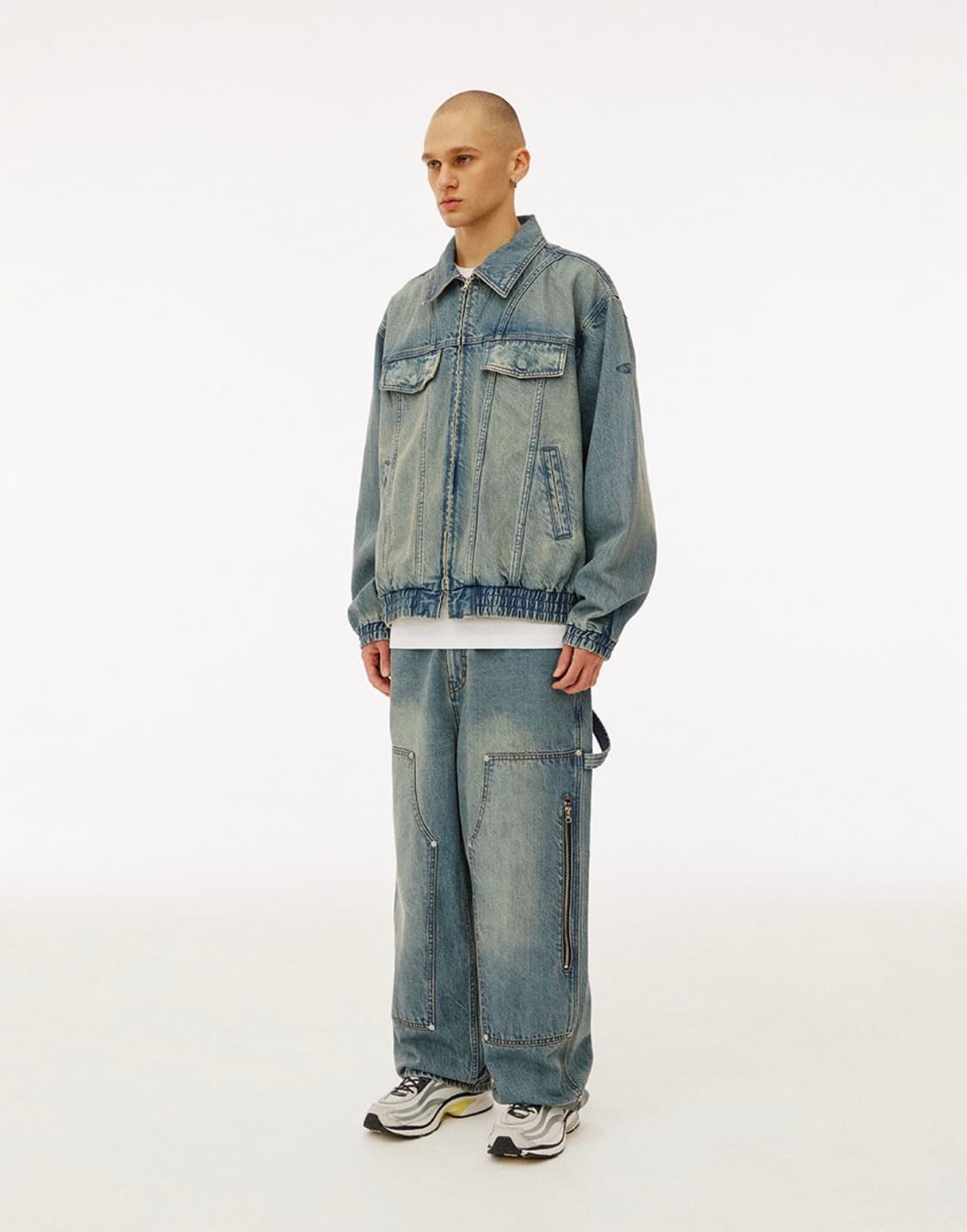 1993스튜디오 더블니 카펜터 데님팬츠 상품이미지3