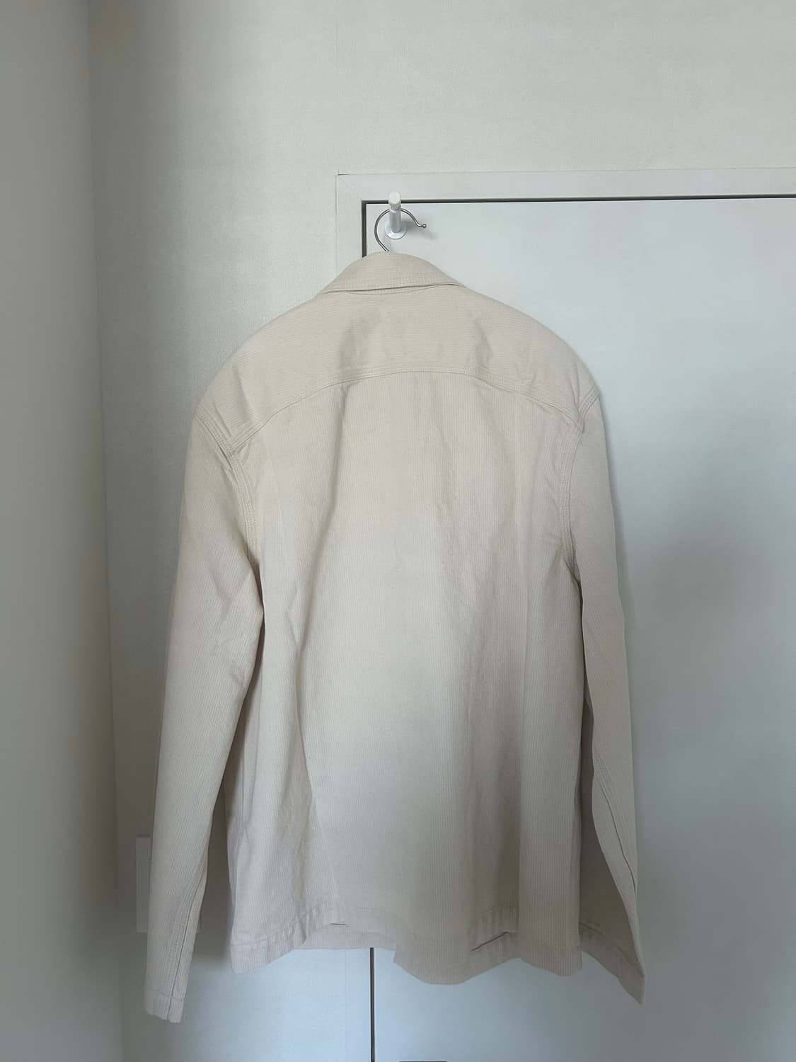 COS 코스 릴랙스드 체인 스티치 데님 오버셔츠 상품이미지10