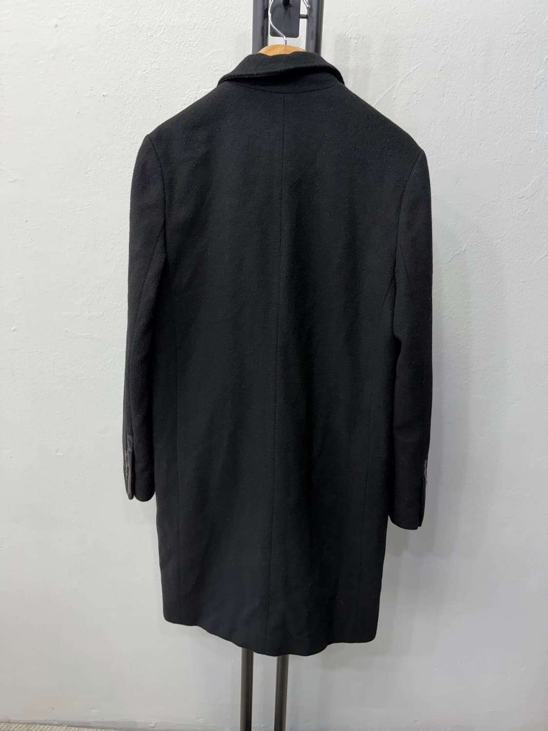 정품) maje 마쥬 가죽 디테일 모직 코트 1 상품이미지4