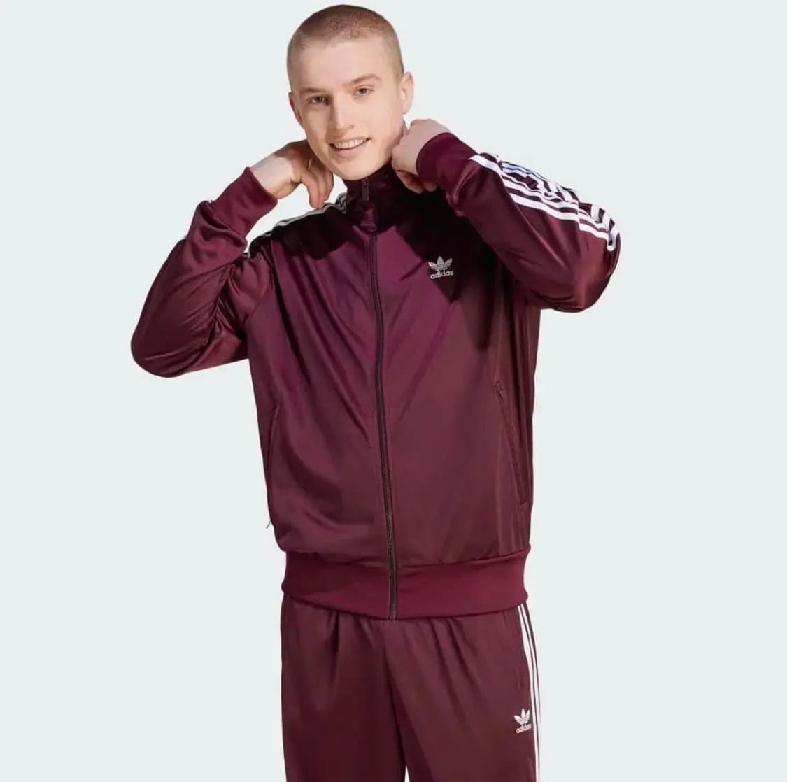 S 아디다스 아디컬러 클래식 파이어버드 트랙탑 마룬 S 상품이미지4