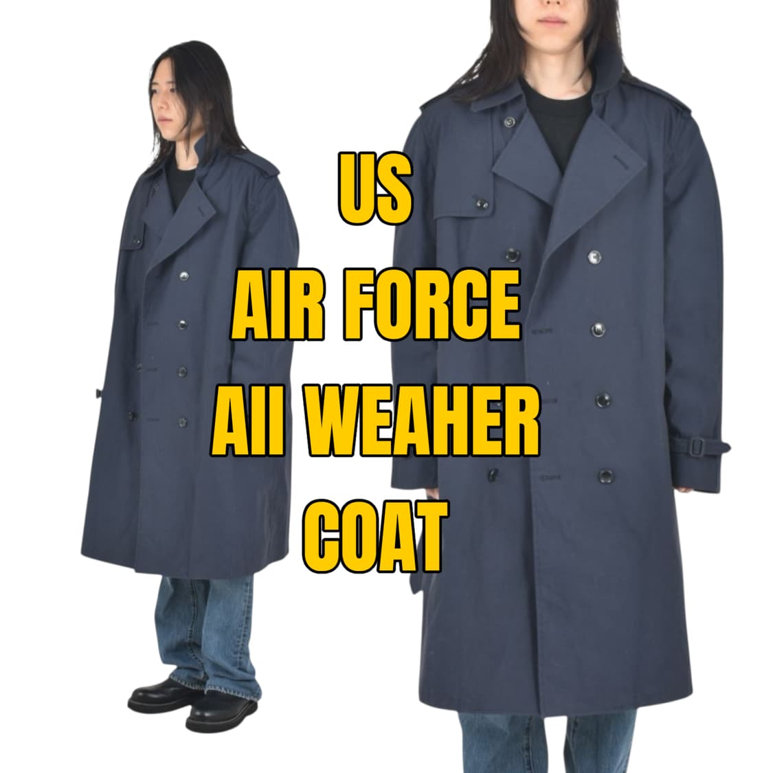 오리지널 미공군 올웨더 트렌치 코트 50L N0821 상품이미지1