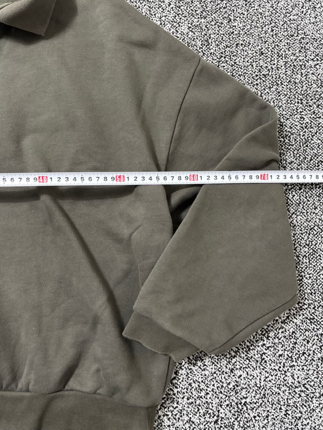 빈티지9. 피어오브갓 에센셜 맨투맨 스웻셔츠 카라 긴팔티 상품이미지2