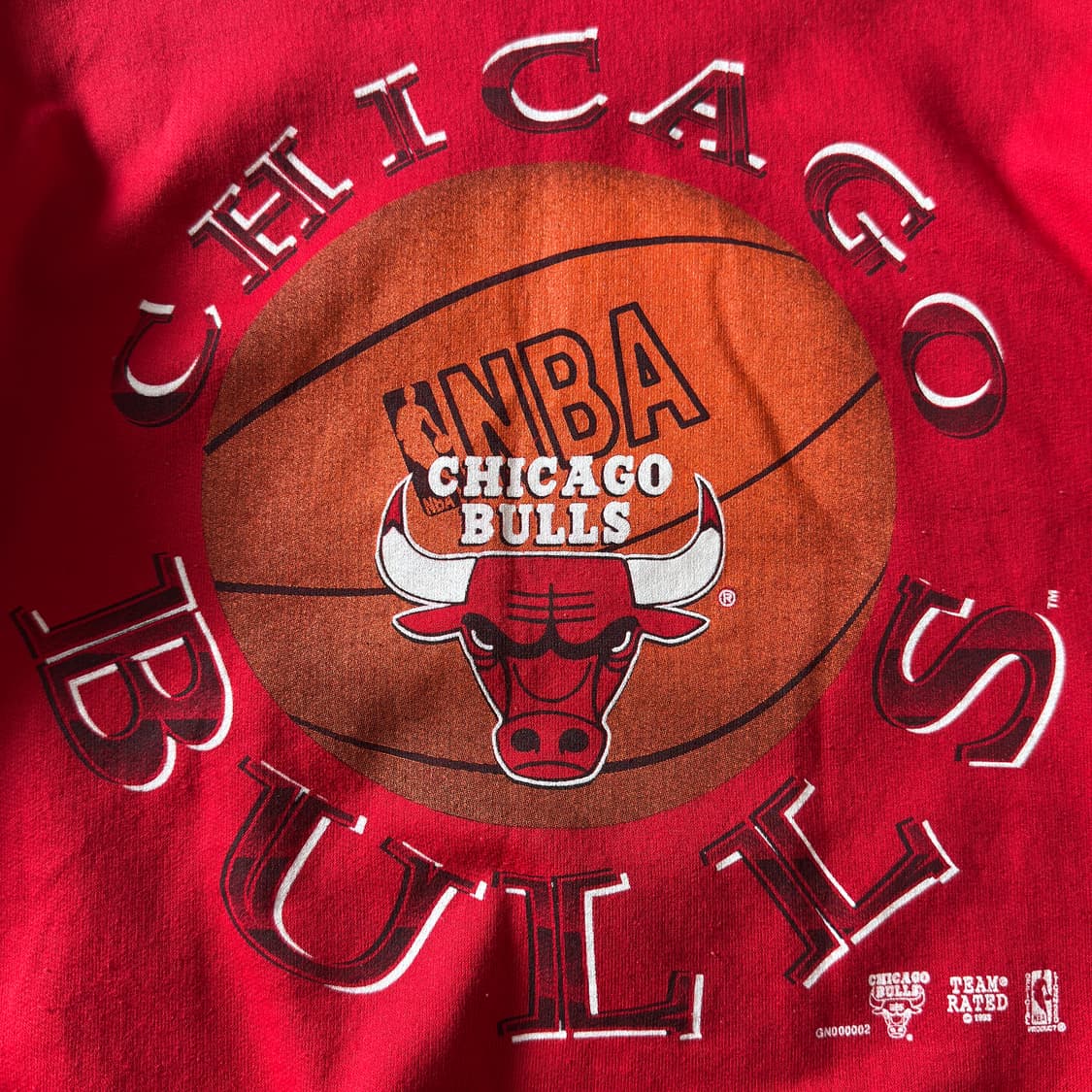 90s USA Chicago Bulls Jordan Sweatshirt 상품이미지4
