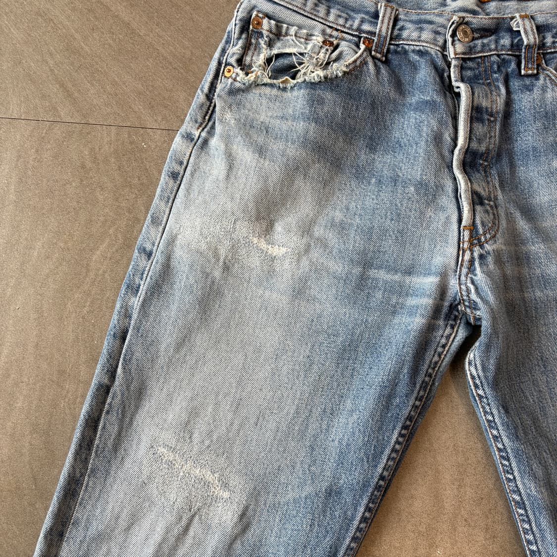 리바이스 정품 501 데님 팬츠  상품이미지4